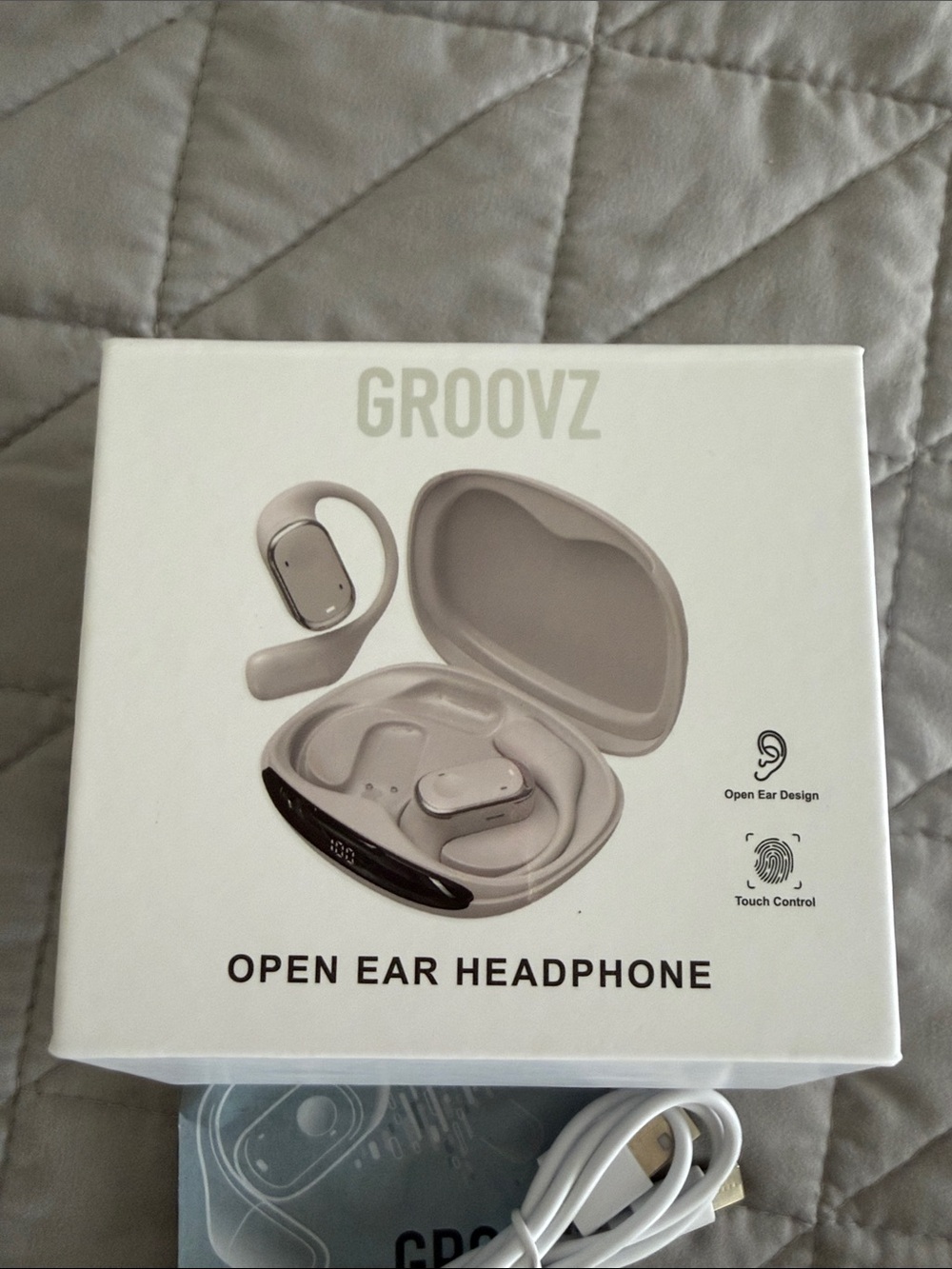 Groove open ear Wireless Earbuds with Charging Case - Picture 5 of 5